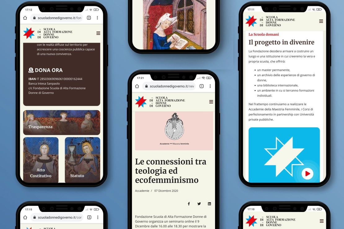 anteprima sito scuola donne di governo