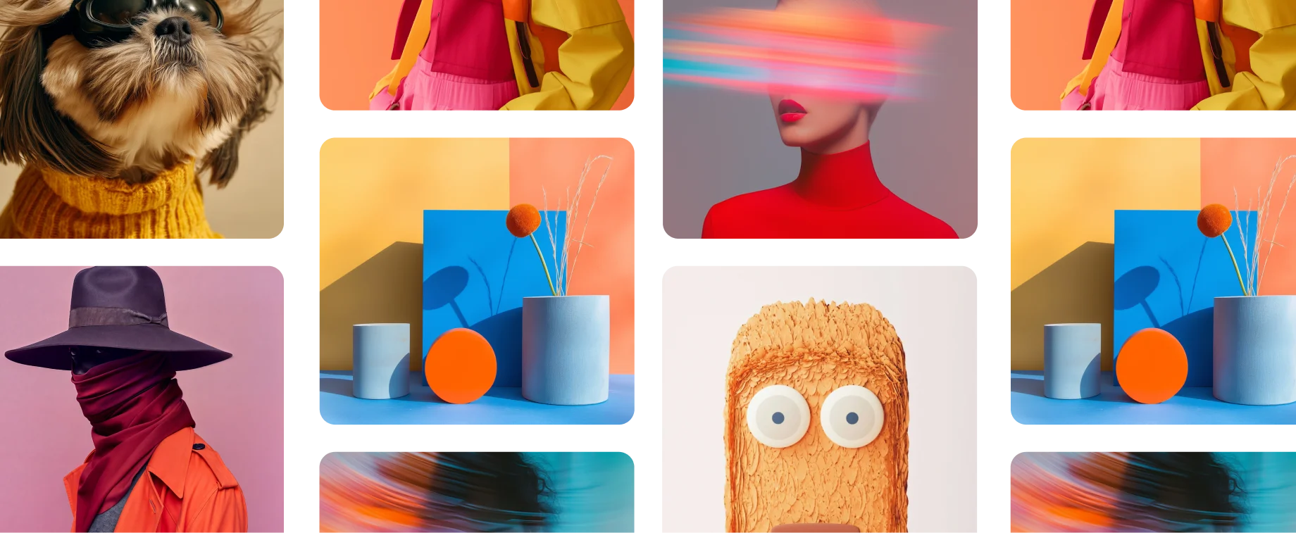collage di portfolio